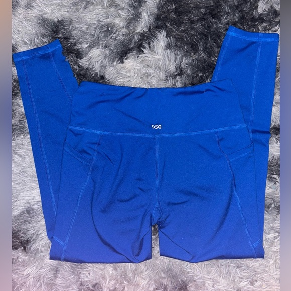 Small DSG blue leggings with pockets - Picture 2 of 5